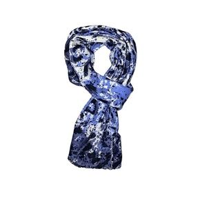 New Nordstrom Women's BP 3 Tone Blue & White Marbled Scarf
